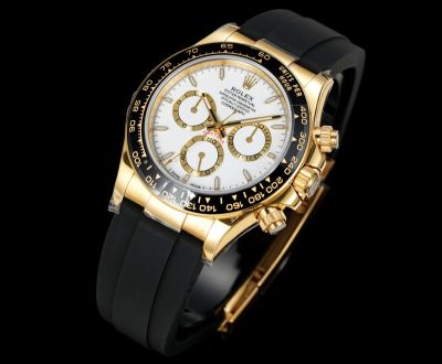 N+ Factory Rolex Daytona 155g 40mm*12.2mm 7750/4310/4131 Movement White Dial Watch